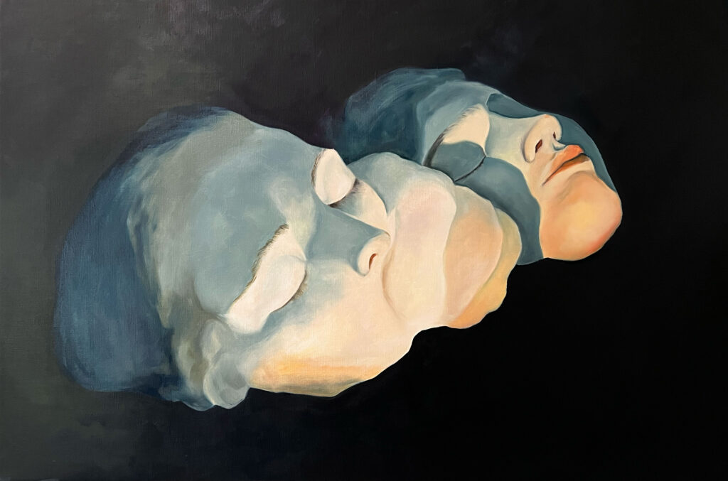 The Ghosts are Alright, oil on linen, 2024