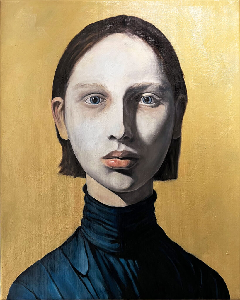 Untitled Female, oil on linen, 2024